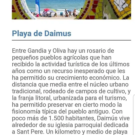 Appartement Apartamento Daimus Daimús