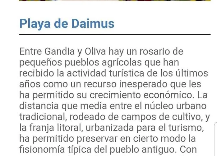 Apartment Apartamento Daimus Daimús